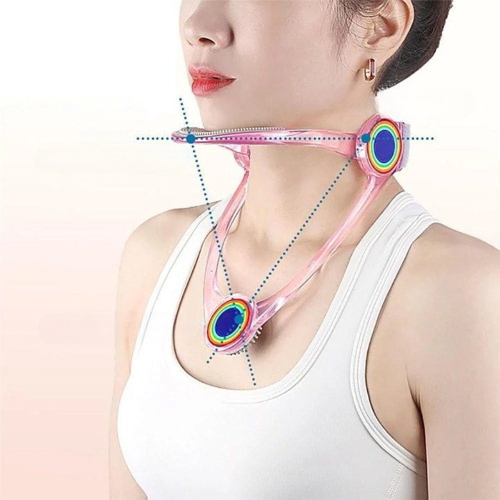 Neck Support Brace - Open-Frame Design for Posture Correction & Pain Relief