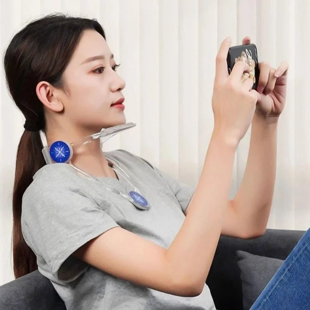 Neck Support Brace - Open-Frame Design for Posture Correction & Pain Relief