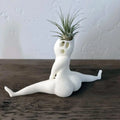 Ghost-Shaped Halloween Resin Air Plant Planter