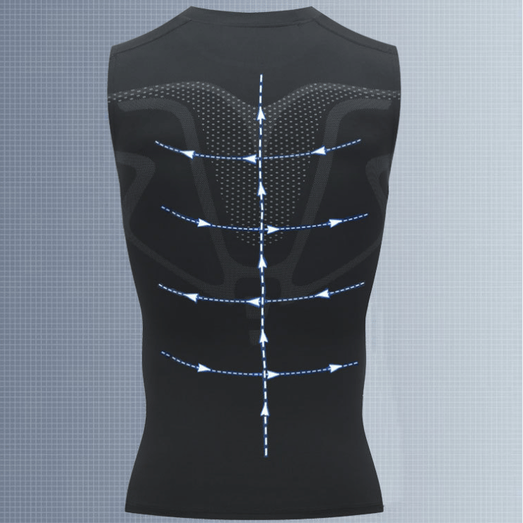 Ionic Shaping Sleeveless Shirt – Slimming Compression Top for Men & Women