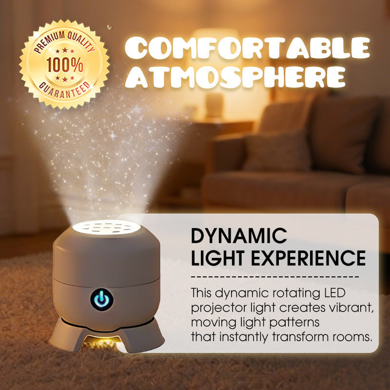 Rotating LED Projector Light – Christmas, Snowflake & Ocean Effects