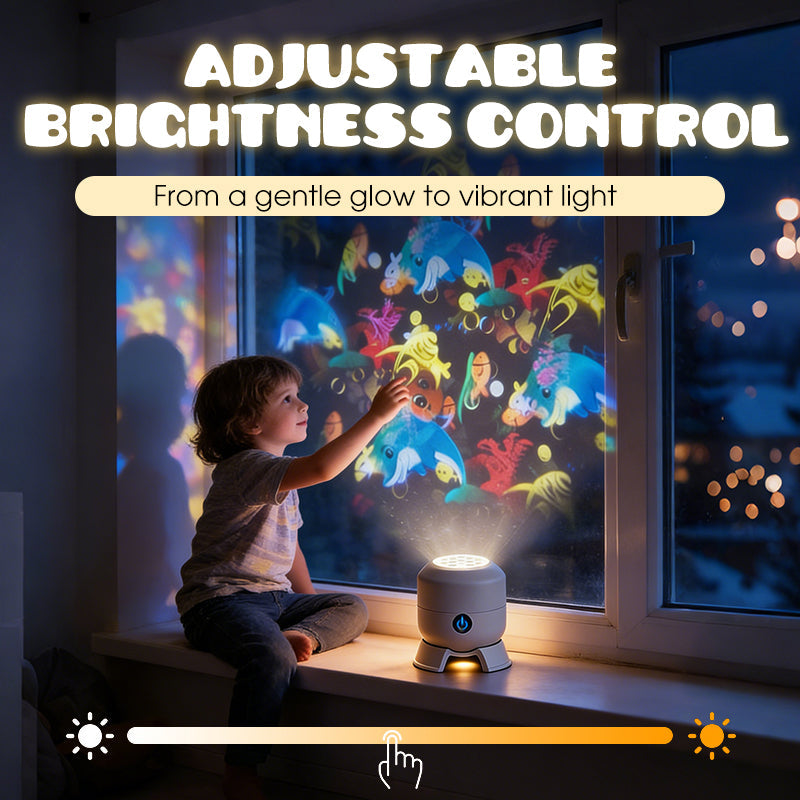 Rotating LED Projector Light – Christmas, Snowflake & Ocean Effects