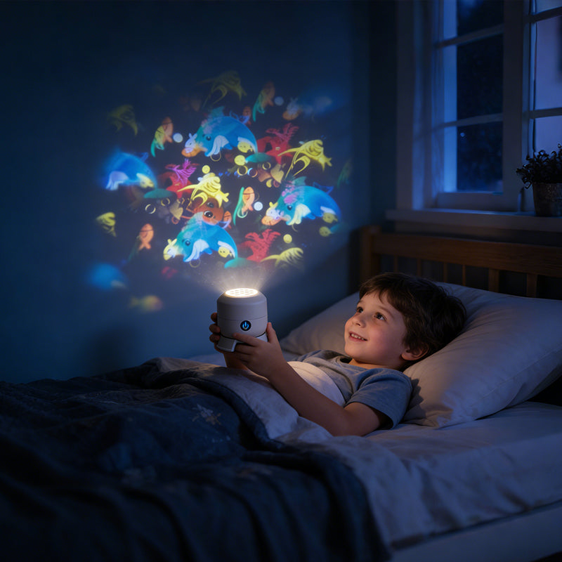 Rotating LED Projector Light – Christmas, Snowflake & Ocean Effects