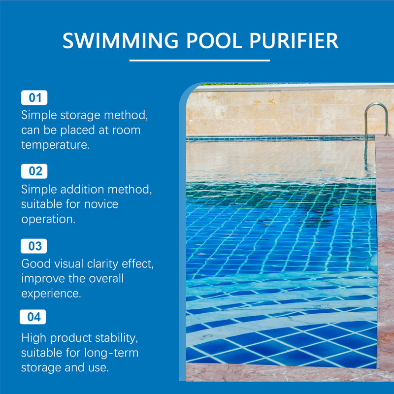 Pool Cleaning Liquid – Chlorine-Free Formula, 100ml & Eco-Friendly