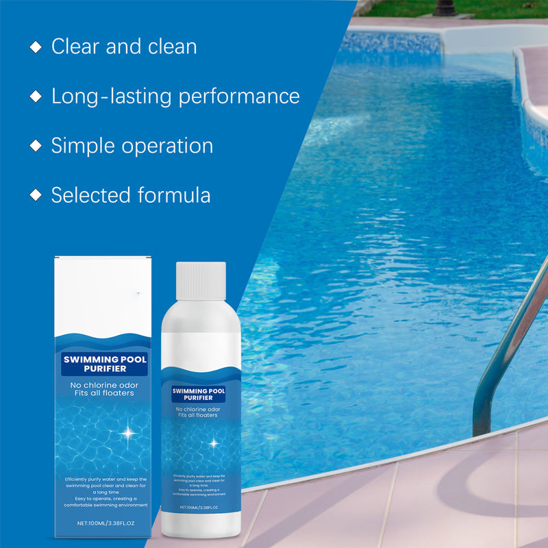 Pool Cleaning Liquid – Chlorine-Free Formula, 100ml & Eco-Friendly