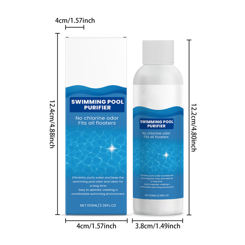 Pool Cleaning Liquid – Chlorine-Free Formula, 100ml & Eco-Friendly