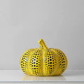 Yellow Resin Decorative Figurine Collection